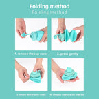 Silicone Folding Water Cup Portable Travel Drinkware