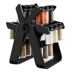 18-in-1 Rotating Ferris Wheel Kitchen Condiment Bottle Holder Se
