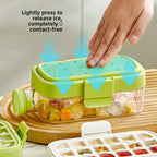 Press-Type Ice Cube Mold