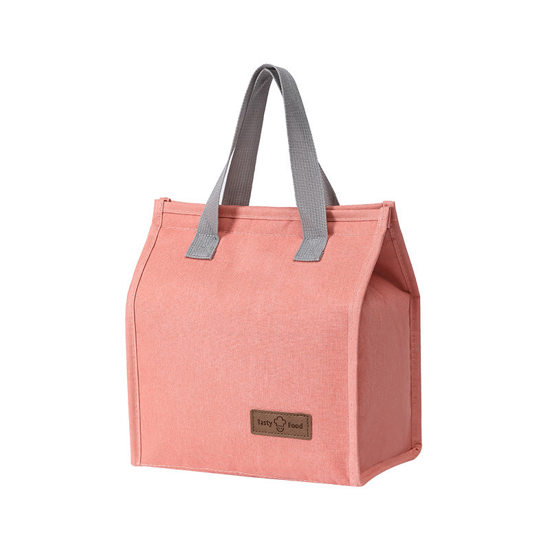 Insulated Oxford Cloth Lunch Bag Portable for Students and Outdoor