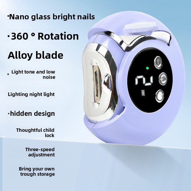 Two-in-One Electric Nail Clipper with Charging Function