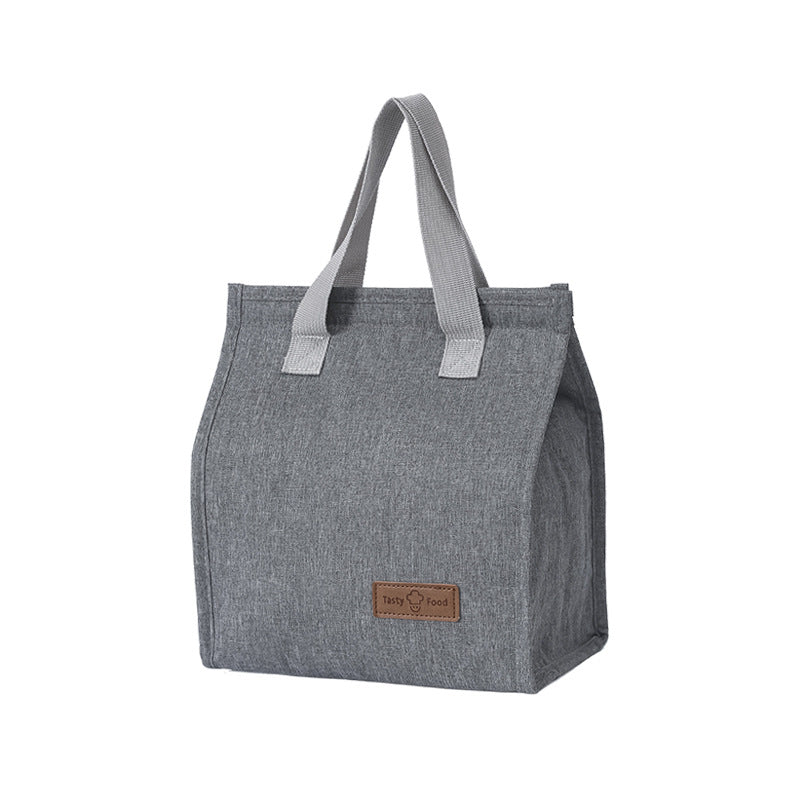 Insulated Oxford Cloth Lunch Bag Portable for Students and Outdoor