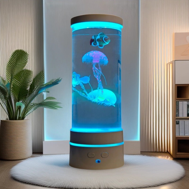 USB Jellyfish Lamp Multicolor Changing Night Light