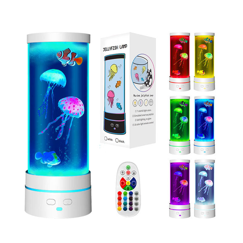 USB Jellyfish Lamp Multicolor Changing Night Light