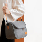 round lunch bag