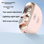 Two-in-One Electric Nail Clipper with Charging Function