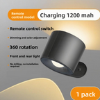 Magnetic Wireless Charging Wall Lamp with Remote Control