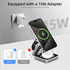 three-in-one charger mobile phone bracket charger