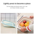 Multifunctional Cutting Board Kitchen Foldable Vegetable Washing Basin,