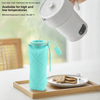 Silicone Folding Water Cup Portable Travel Drinkware