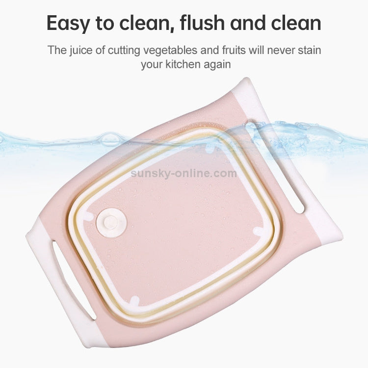 Multifunctional Cutting Board Kitchen Foldable Vegetable Washing Basin,