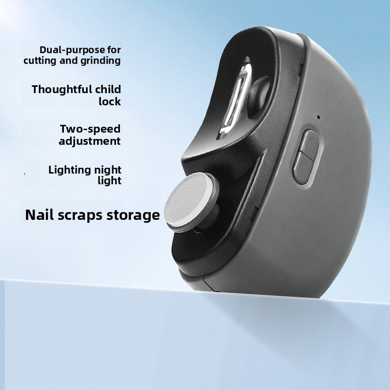 Two-in-One Electric Nail Clipper with Charging Function