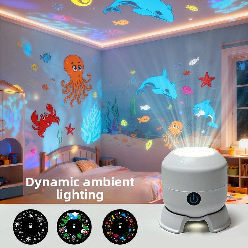LED 360°Ocean Projector Lamp