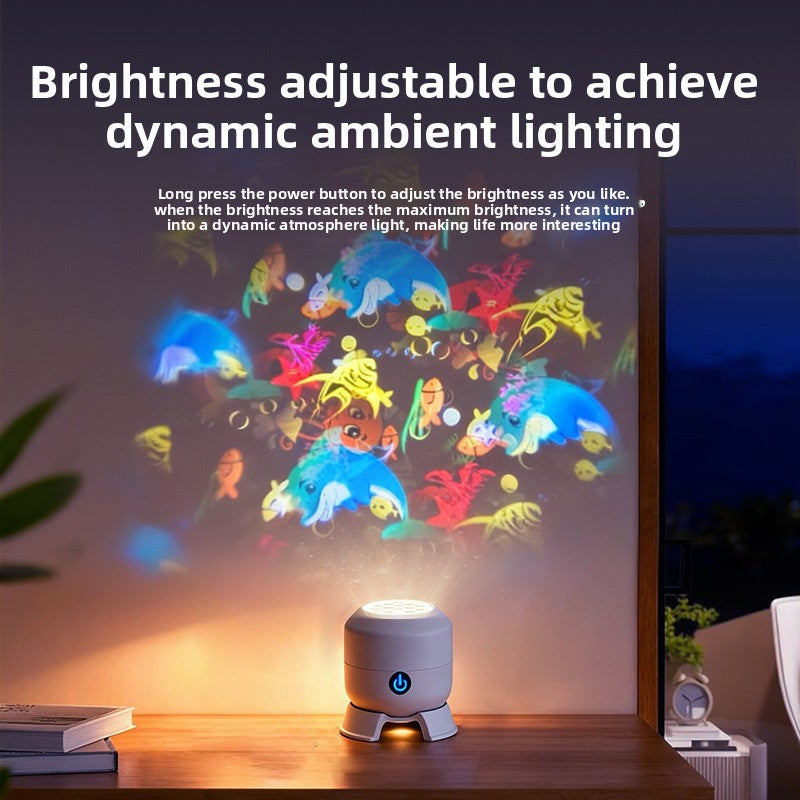 LED 360°Ocean Projector Lamp