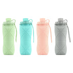 Silicone Folding Water Cup Portable Travel Drinkware