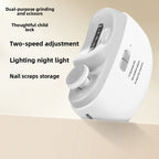 Two-in-One Electric Nail Clipper with Charging Function