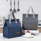 Insulated Oxford Cloth Lunch Bag Portable for Students and Outdoor