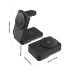 Wireless charging mobile phone holder