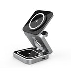 three-in-one charger mobile phone bracket charger